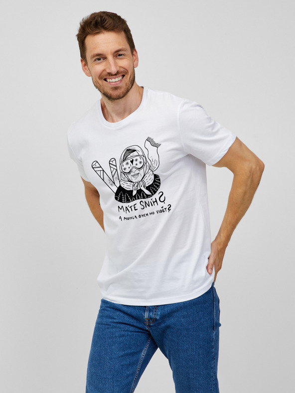 ZOOT.Original Bijela muška majica Zoot Original You have snow