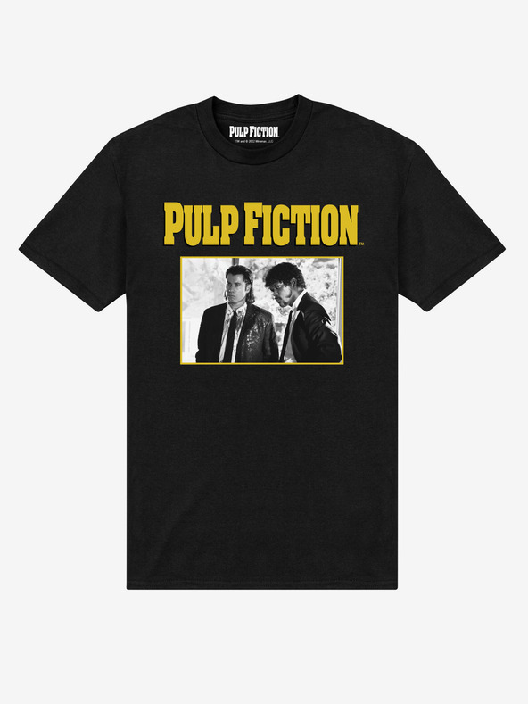 ZOOT.Fan Crna unisex majica ZOOT.Fan Pulp Fiction Vince and Jules