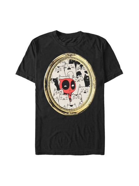 ZOOT.Fan Black Marvel Cats Rule Everything Around Me majica