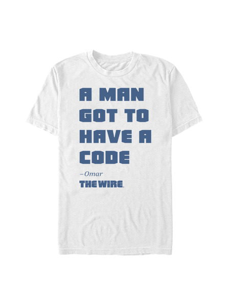 ZOOT.Fan Bijela majica kratkih rukava s HBO citatom