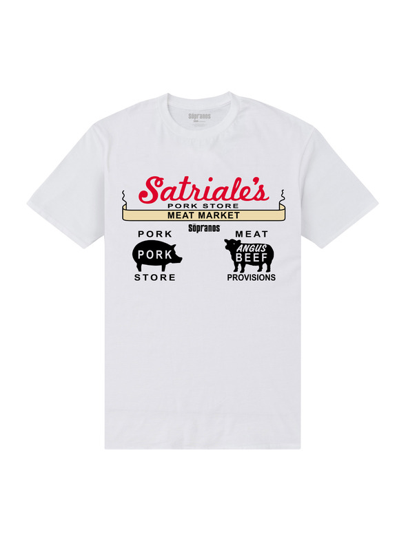 ZOOT.Fan HBO Bijela majica The Sopranos Satriales
