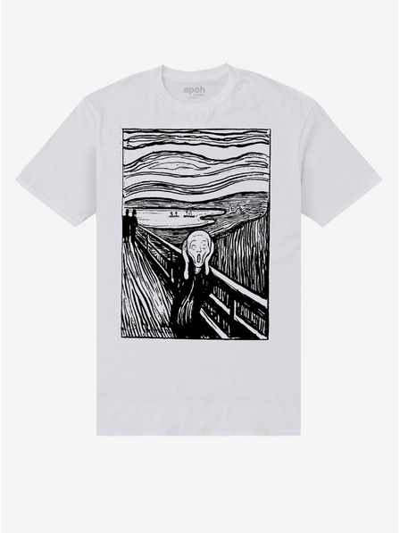 ZOOT.Fan Bijela majica apoh London apoh Munch Lino