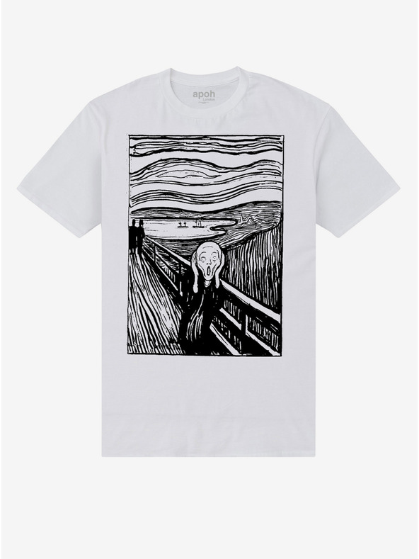 ZOOT.Fan Bijela majica apoh London apoh Munch Lino