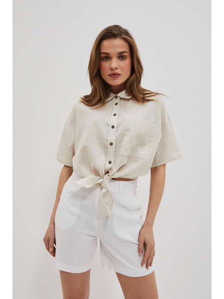 Moodo Bijele ženske kratke hlače Moodo