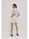 Moodo Bijele ženske kratke hlače Moodo
