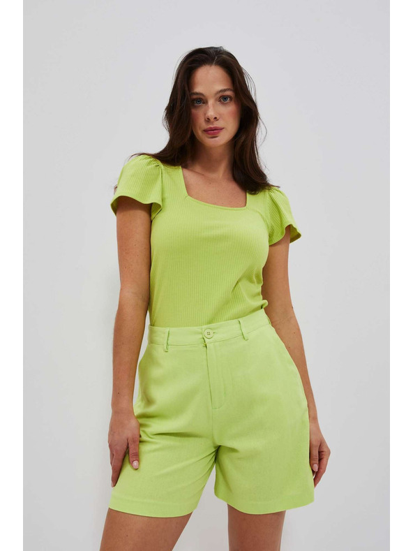 Moodo Moodo svijetlo zelene kratke hlače