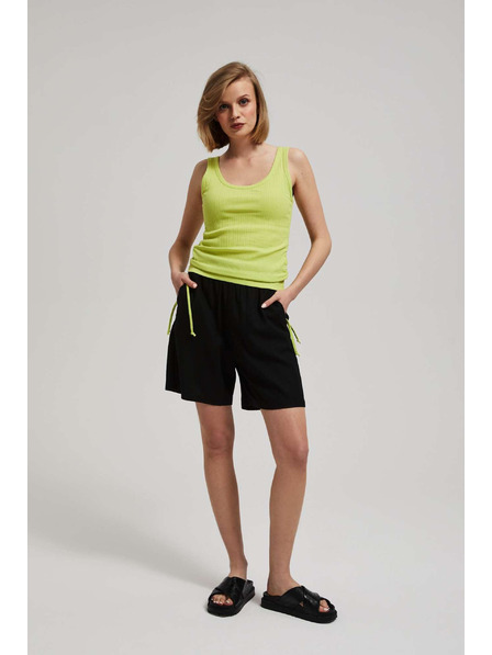 Moodo Crne ženske kratke hlače Moodo