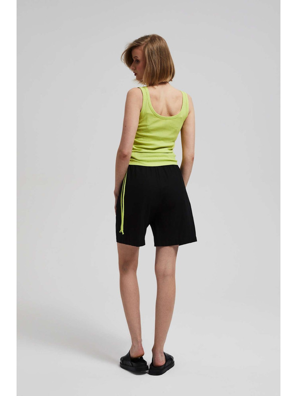 Moodo Crne ženske kratke hlače Moodo