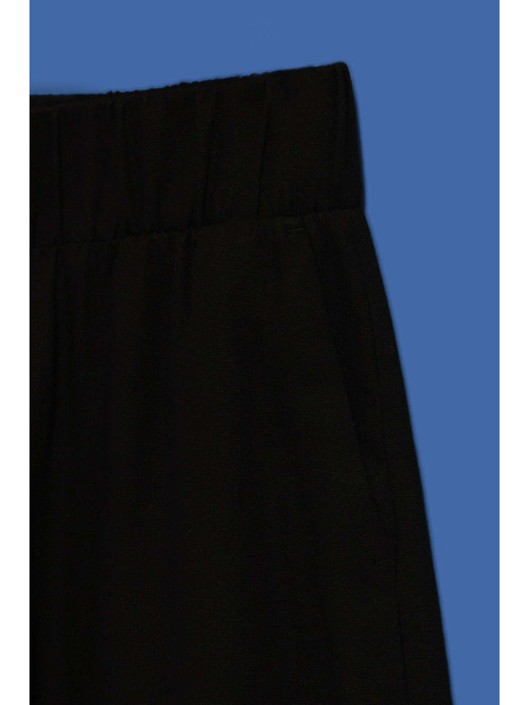 Moodo Crne ženske kratke hlače Moodo