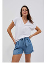 Moodo Moodo plave ženske traper kratke hlače