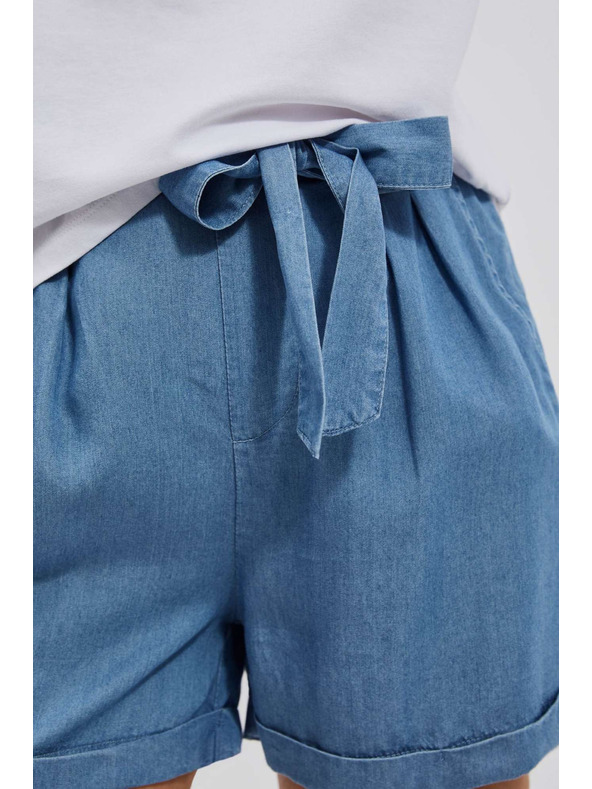 Moodo Moodo plave ženske traper kratke hlače