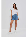 Moodo Moodo plave ženske traper kratke hlače