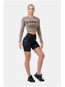 Nebbia Fit & Smart ženske biciklističke kratke hlače 575 Black XS, crne