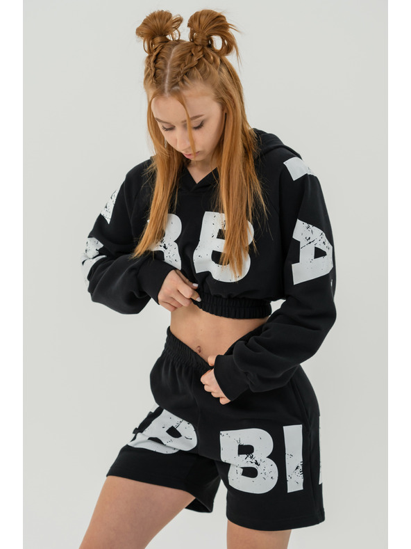 Nebbia Trening kratke hlače 6" MUSCLE MOMMY 624 XS,crna