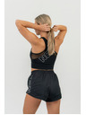 Nebbia FIT Activewear kratke hlače sa skrivenim džepom 442 XS, crne