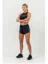 Nebbia FIT Activewear kratke hlače sa skrivenim džepom 442 XS, crne