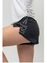 Nebbia FIT Activewear kratke hlače sa skrivenim džepom 442 XS, crne