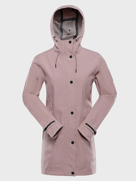 ALPINE PRO Ženski kaput s membranom ptx ALPINE PRO SETIJA pale mauve