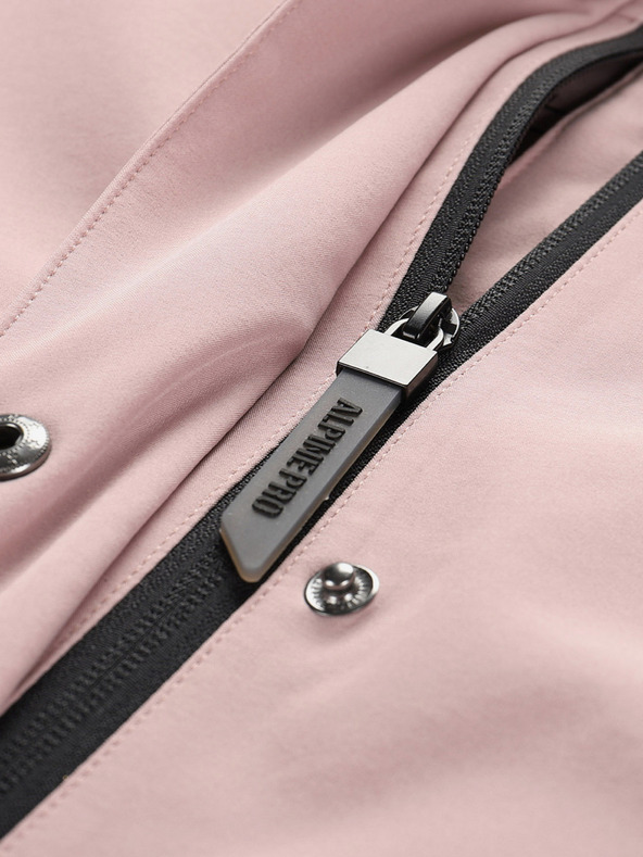 ALPINE PRO Ženski kaput s membranom ptx ALPINE PRO SETIJA pale mauve