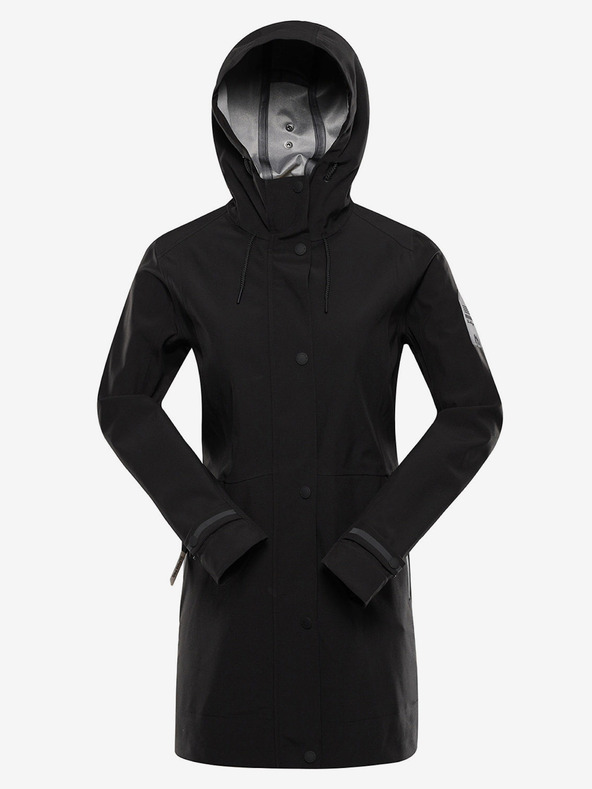 ALPINE PRO Ženski kaput s ptx membranom ALPINE PRO SETIJA crni