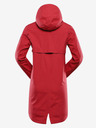 ALPINE PRO Crveni ženski vodootporni kaput s membranom ptx Alpine Pro PERFETA