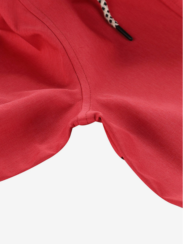 ALPINE PRO Crveni ženski vodootporni kaput s membranom ptx Alpine Pro PERFETA