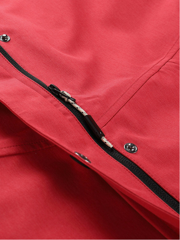 ALPINE PRO Crveni ženski vodootporni kaput s membranom ptx Alpine Pro PERFETA