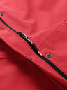ALPINE PRO Crveni ženski vodootporni kaput s membranom ptx Alpine Pro PERFETA