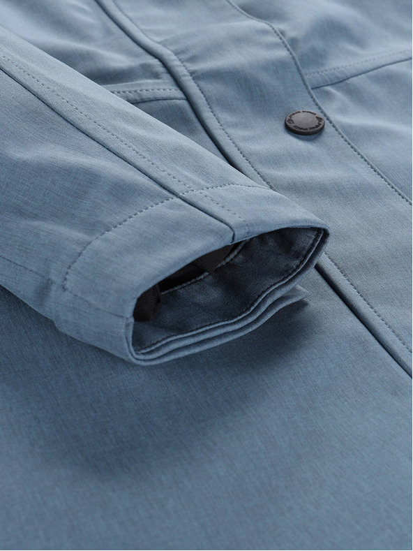 ALPINE PRO Plavi ženski vodootporni kaput s membranom ptx Alpine Pro PERFETA