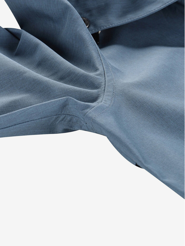 ALPINE PRO Plavi ženski vodootporni kaput s membranom ptx Alpine Pro PERFETA