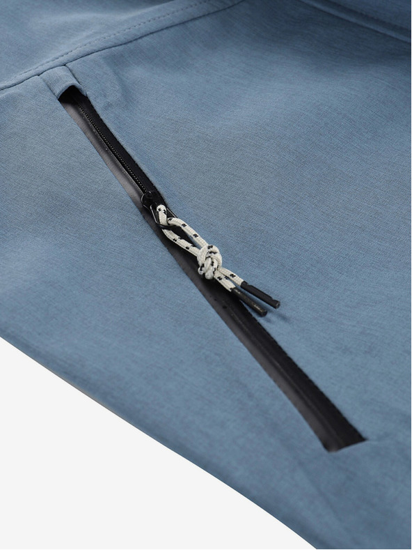 ALPINE PRO Plavi ženski vodootporni kaput s membranom ptx Alpine Pro PERFETA