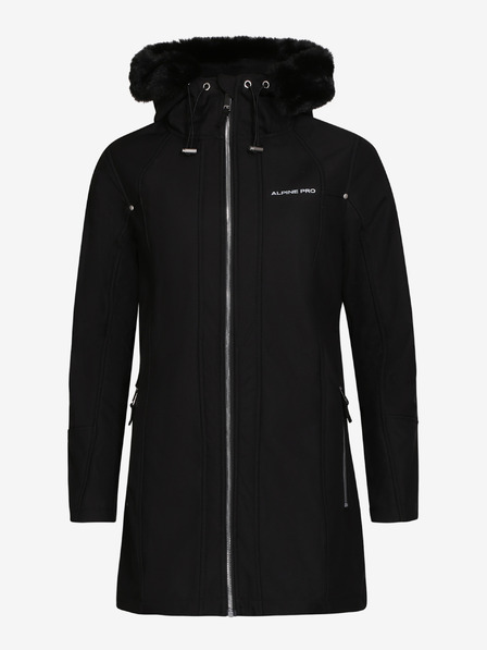 ALPINE PRO Ženski kaput ALPINE PRO LAKEMA crni