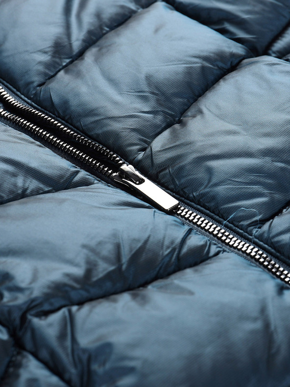 ALPINE PRO Dugi ženski ultralagani kaput ALPINE PRO OREFA plavi