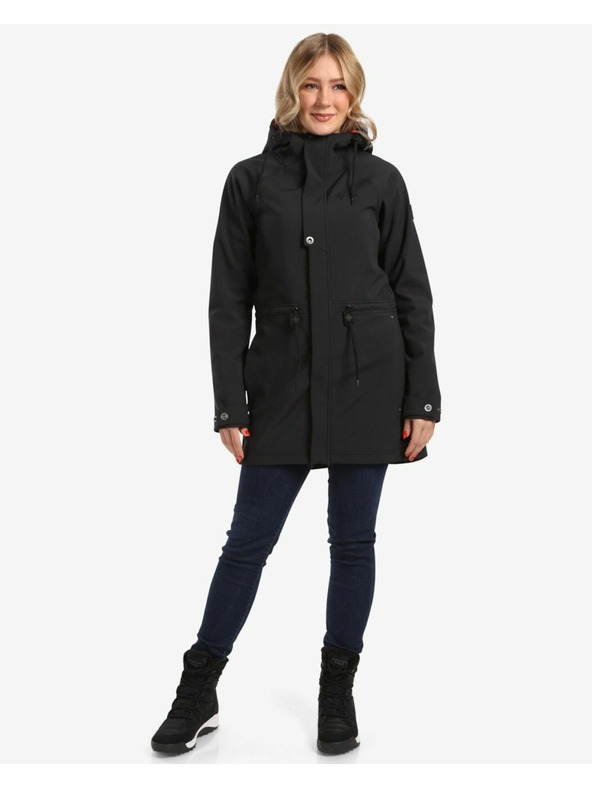 Kilpi Ženski softshell kaput Kilpi LASIKA-W Black