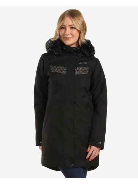 Kilpi Ženski zimski kaput Kilpi PERU-W Black