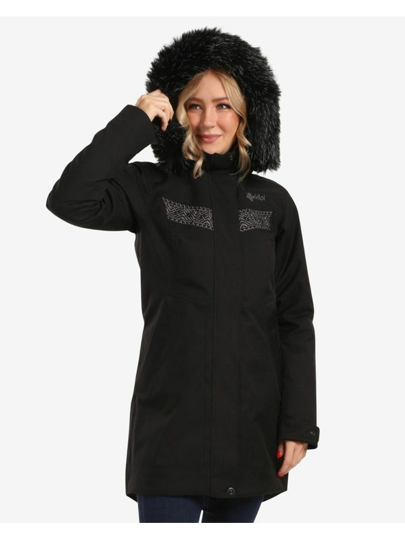 Kilpi Ženski zimski kaput Kilpi PERU-W Black