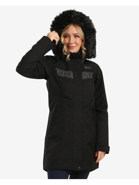 Kilpi Ženski zimski kaput Kilpi PERU-W Black