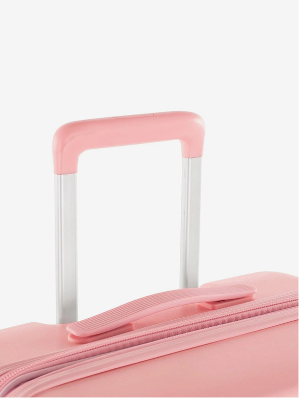 Heys Ružičasti ženski putni kofer Heys Pastel S Blush
