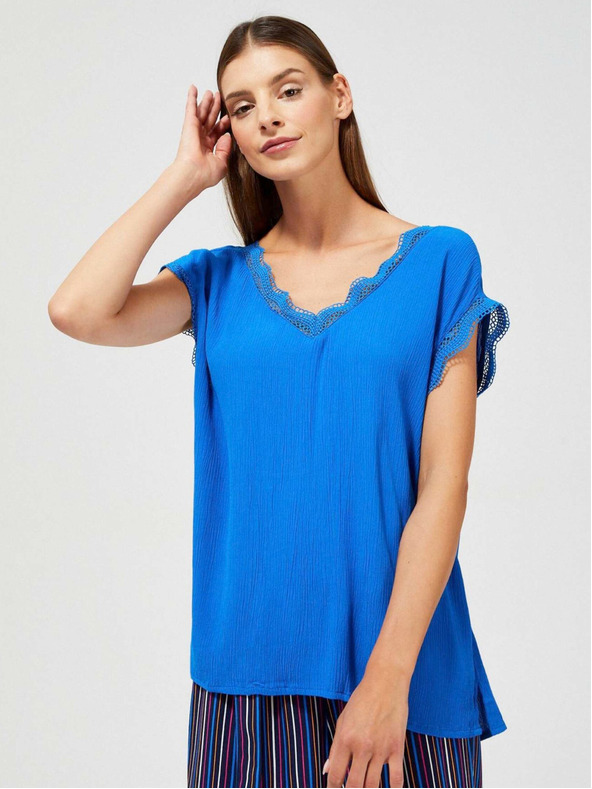 Moodo Plava ženska bluza Moodo