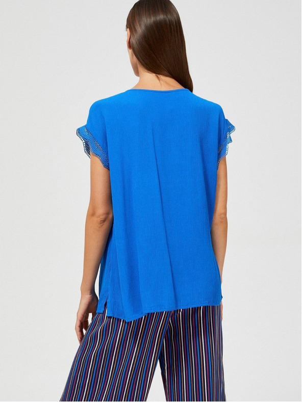 Moodo Plava ženska bluza Moodo