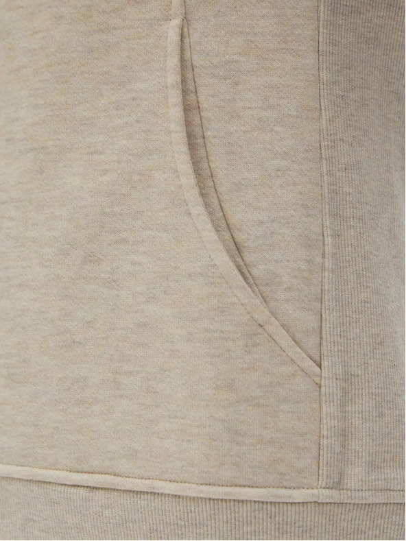 Moodo Moodo ženska majica s kapuljačom bež boje