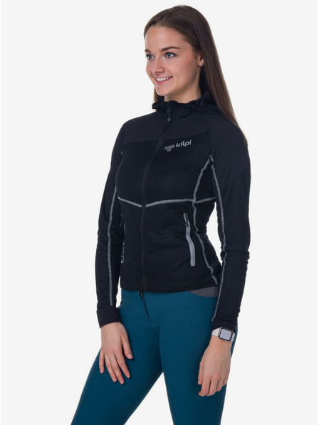 Kilpi Crna ženska sportska funkcionalna majica Kilpi MEMPHIS-W