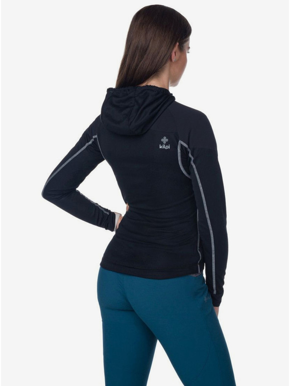 Kilpi Crna ženska sportska funkcionalna majica Kilpi MEMPHIS-W
