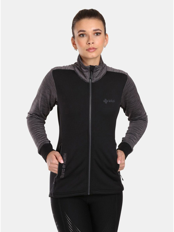 Kilpi Crna ženska sportska funkcionalna majica KILPI SIREN-W