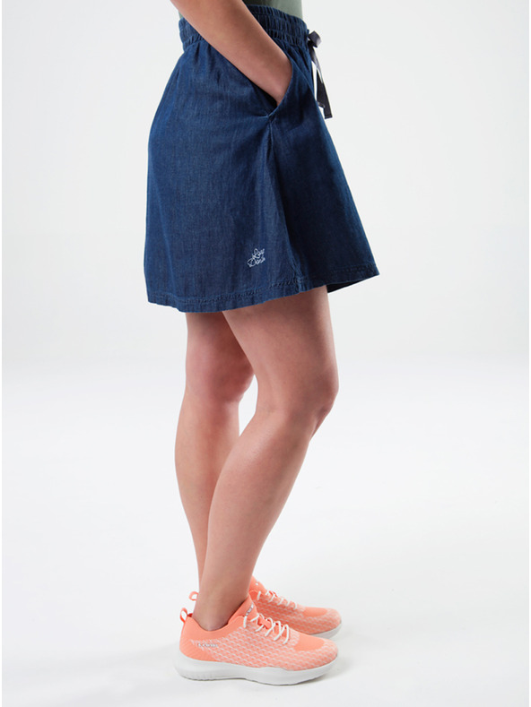 Loap Tamno plava ženska suknja s džepovima LOAP