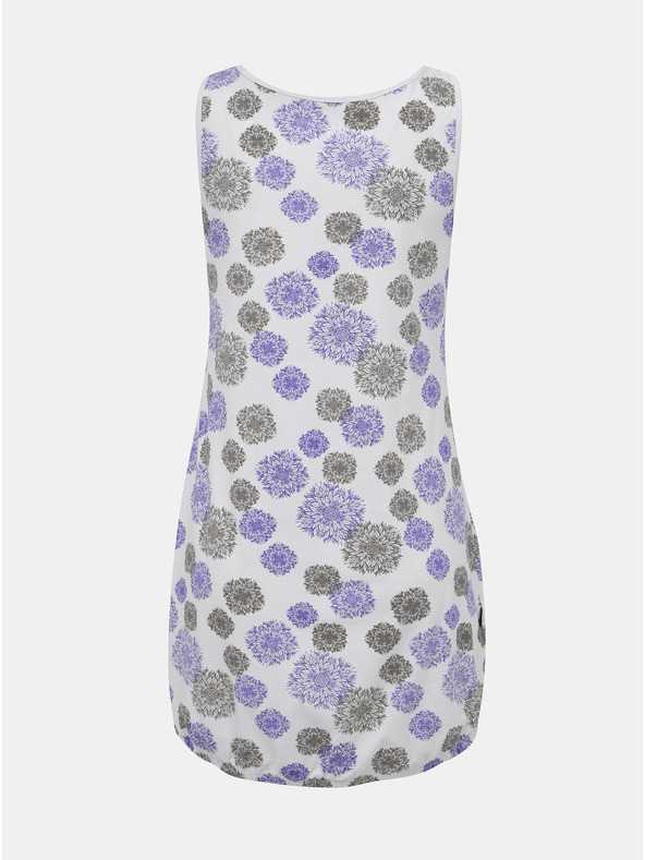 Loap Bijeli ženski dugi top s cvjetovima LOAP Adelka