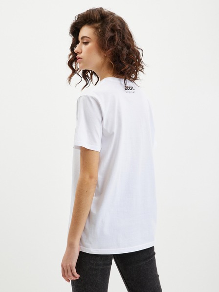 ZOOT.Original Bijela ženska majica Zoot Original Fuck you very much