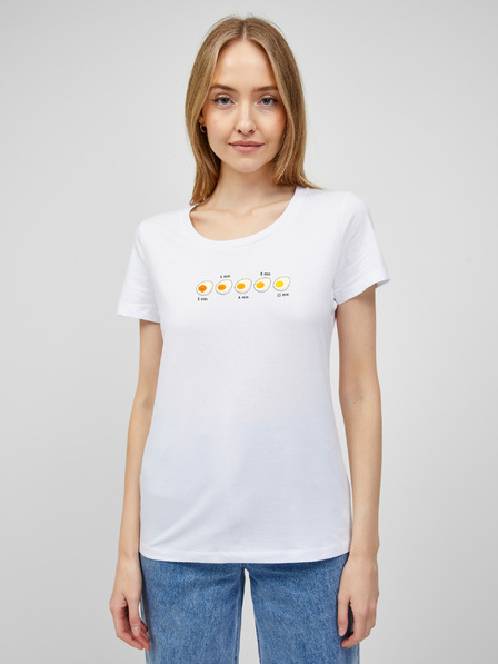 ZOOT.Original Bijela ženska majica ZOOT.Original Egg kronometar