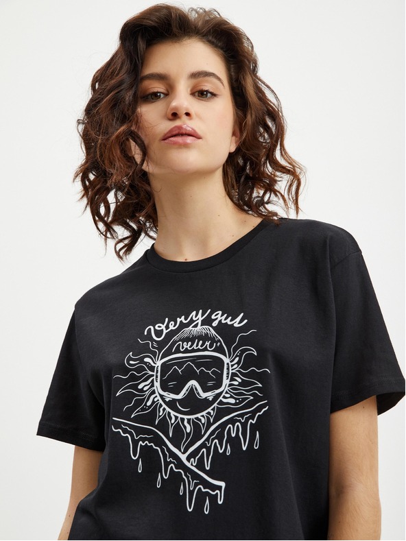 ZOOT.Original Crna ženska majica Zoot Original Very gut veter