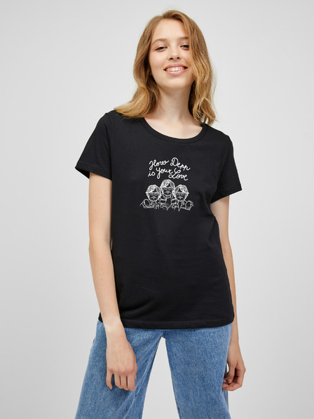 ZOOT.Original Zoot Original Depp love ženska crna majica